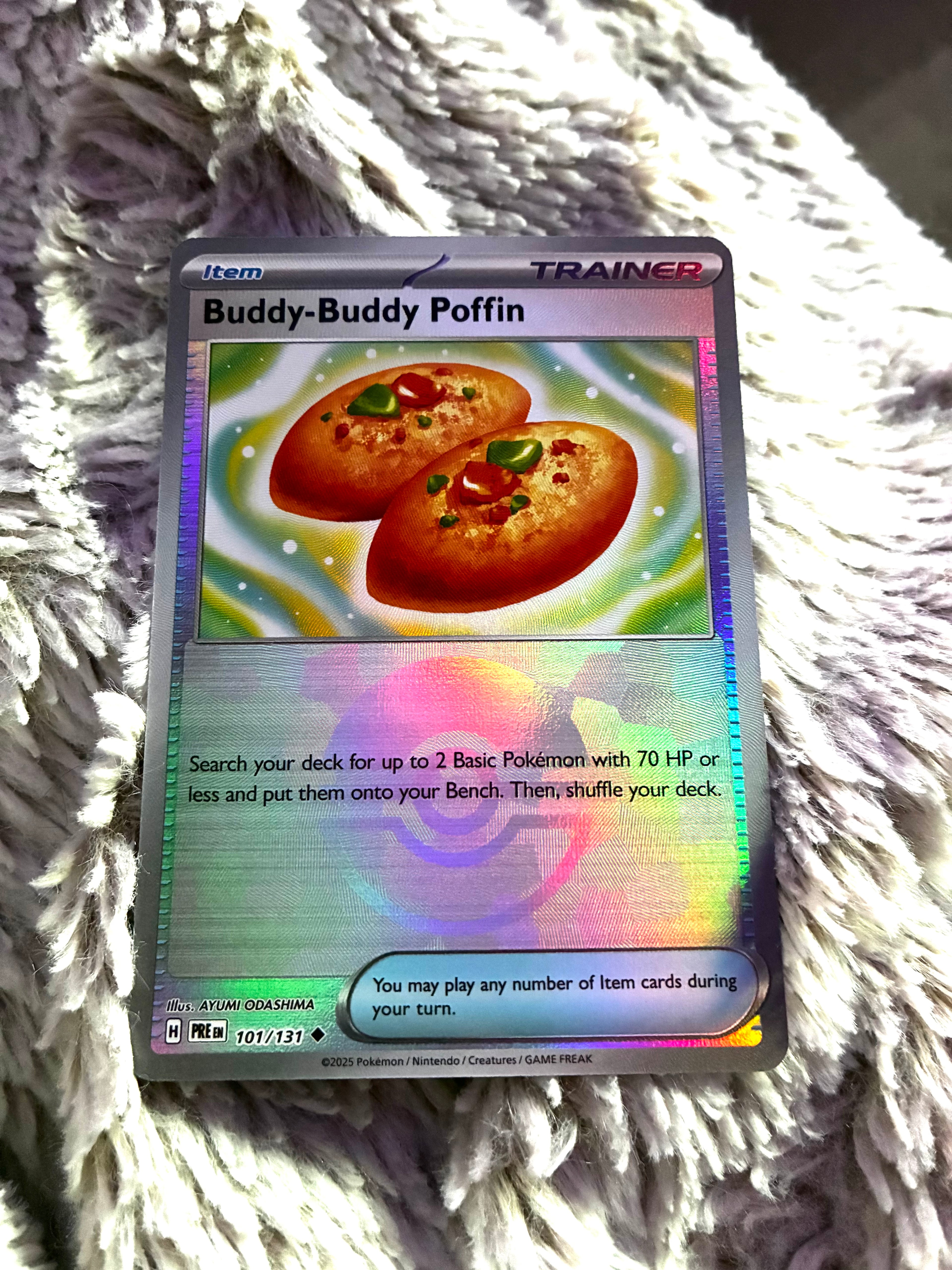 Buddy-Buddy Poffin (Poke Ball Pattern) Prismatic Evolutions 101/131 (English)