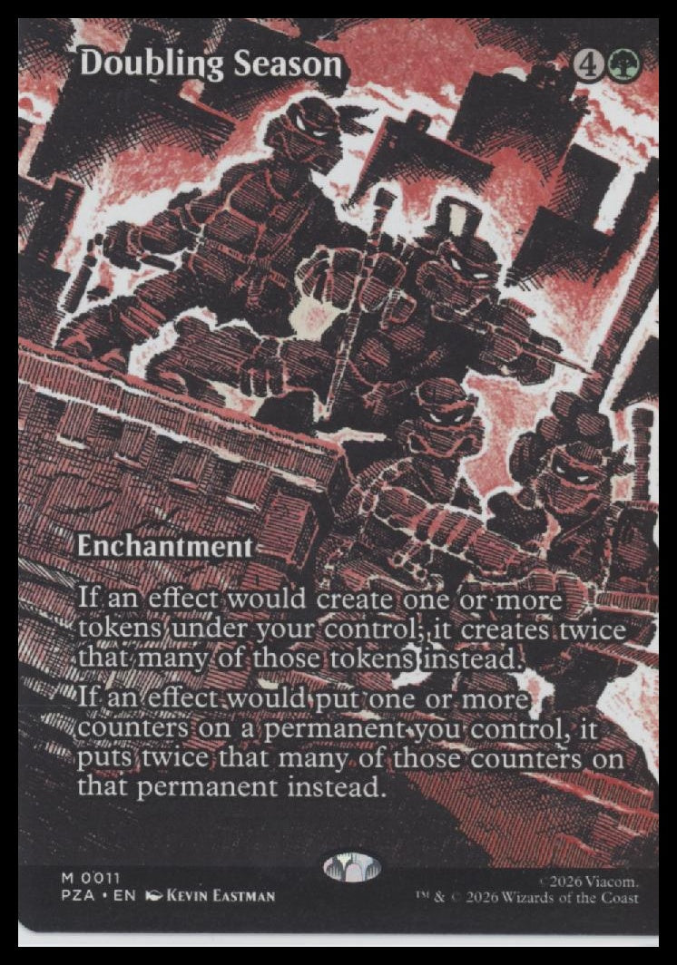 Teenage Mutant Ninja Turtles Source Material Doubling Season (Borderless) #11