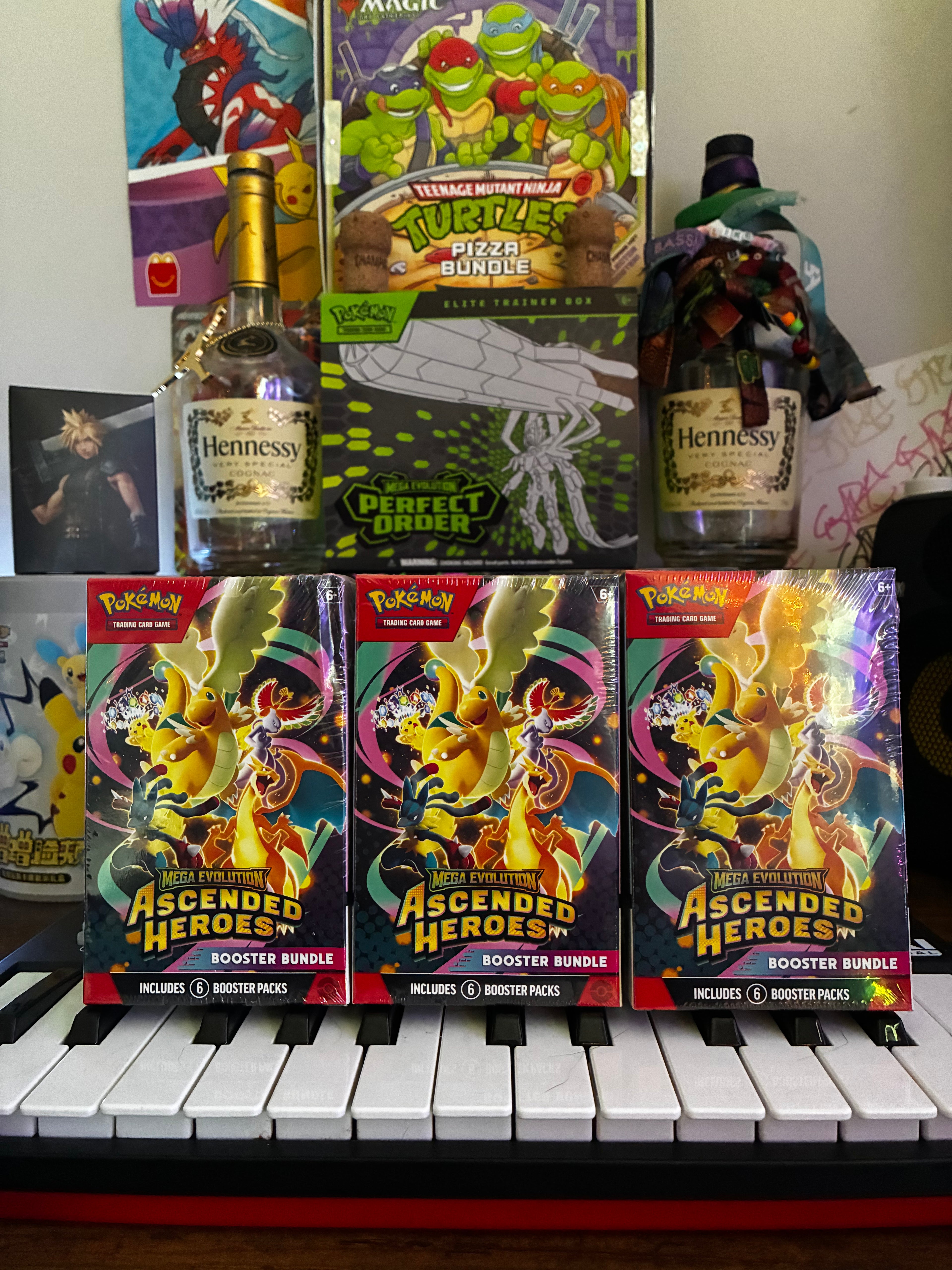 Pokémon Mega Evolution: Ascended Heroes Booster Bundle (6 Packs) Brand New *SEALED*